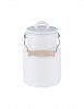 RIESS - Kanka babci do mleka ceramiczna 1,5l Classic WEISS